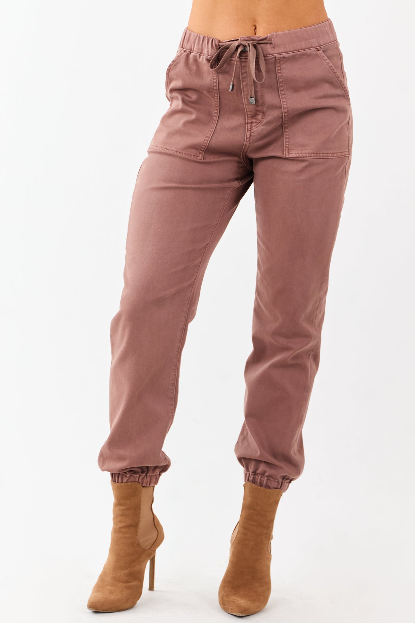 Mica Denim Sienna Cropped Jogger Jeans