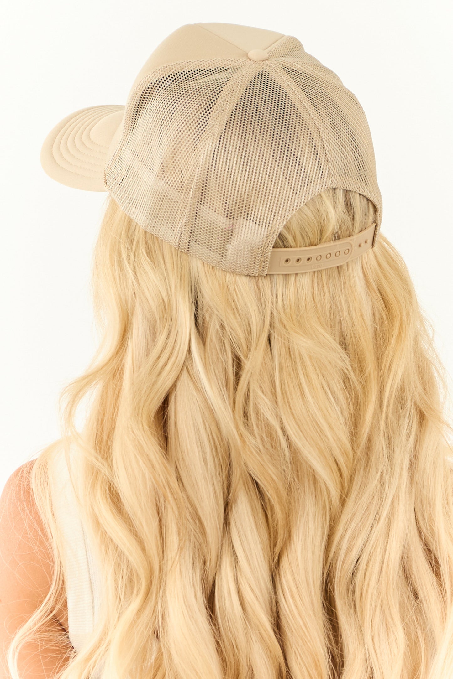 Sand 'Pink Pony Club' Embroidered Trucker Hat