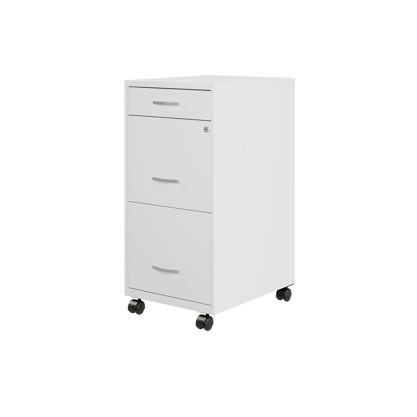 Space Solutions 18 Deep 3 Drawer Metal File Cabinet