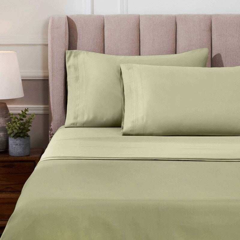 Superior Egyptian Cotton 1000 Thread Count Deep Pocket Solid Sheet Set