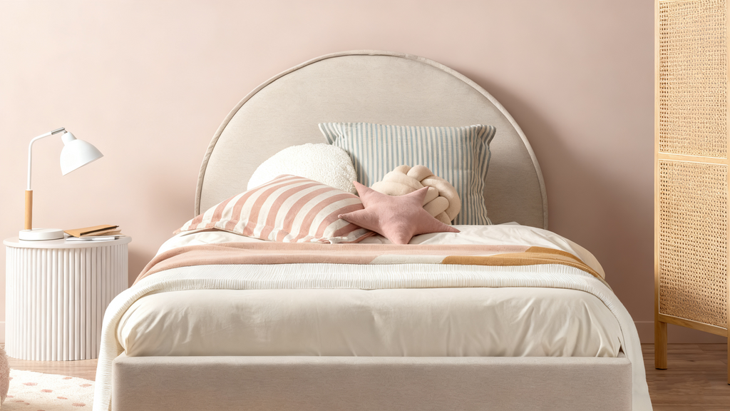 Imogen Double Bed - Natural