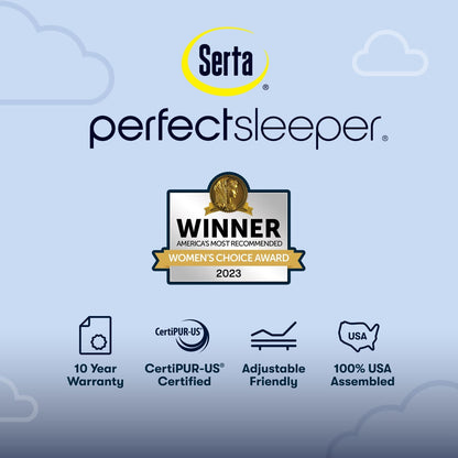 Serta Perfect Sleeper Radiant Rest 14 Hybrid Plush Mattress
