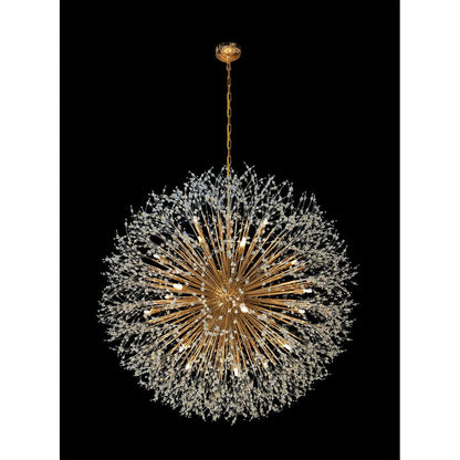 Starburst Chandelier 47 Wide Crystal Lighting Fixture