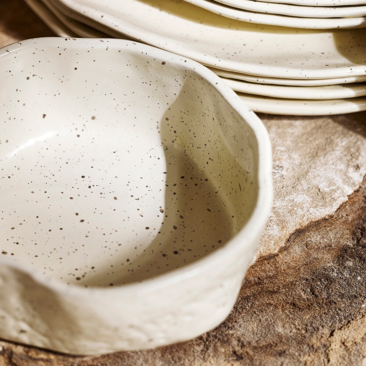 Stone by Mercer Project ATIK Stoneware Dinnerware Set