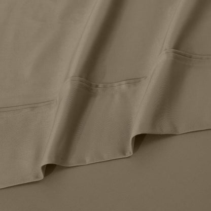 Superior Egyptian Cotton 1200 Thread Count Eco-Friendly Solid Sheet Set