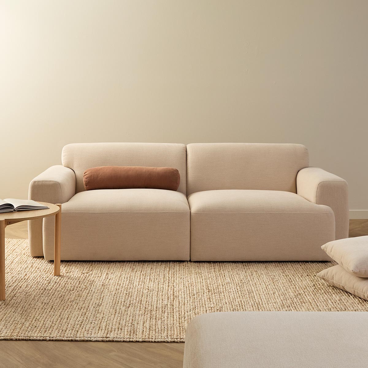 Dylan 2.5 Seater Sofa - Natural