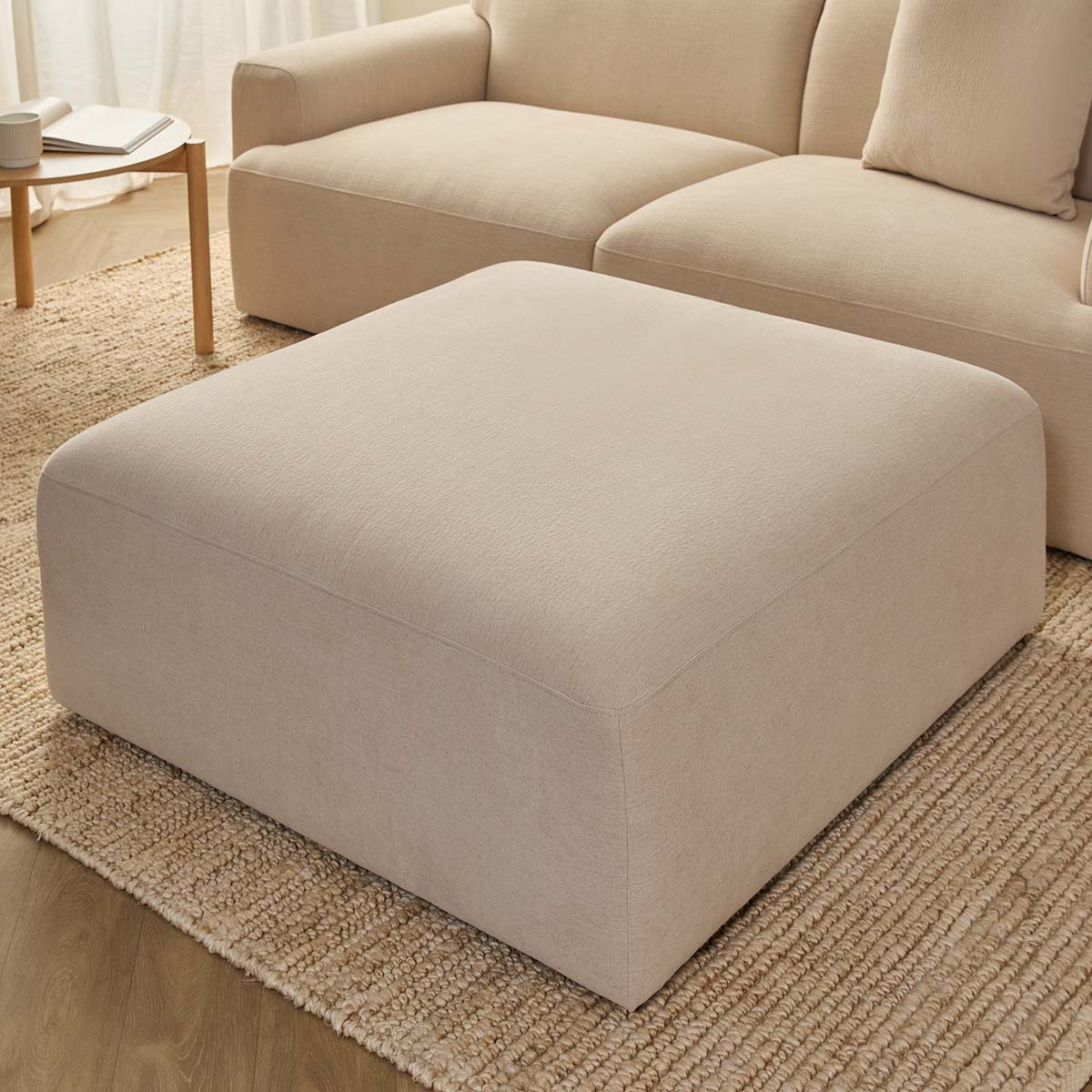 Dylan Large Ottoman - Natural