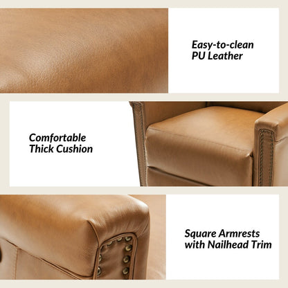 Tobias Traditional Swivel And Rocker Power Recliner Set of 2 by HULALA HOME